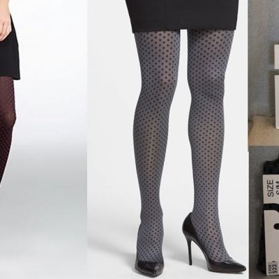 Hue Tight Dotty Control Top Tights